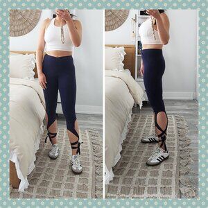 Superdry/Superdry Sport Navy Ballet Leggings